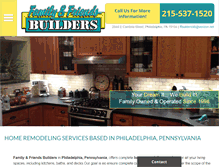 Tablet Screenshot of familyandfriendsbuilders.com